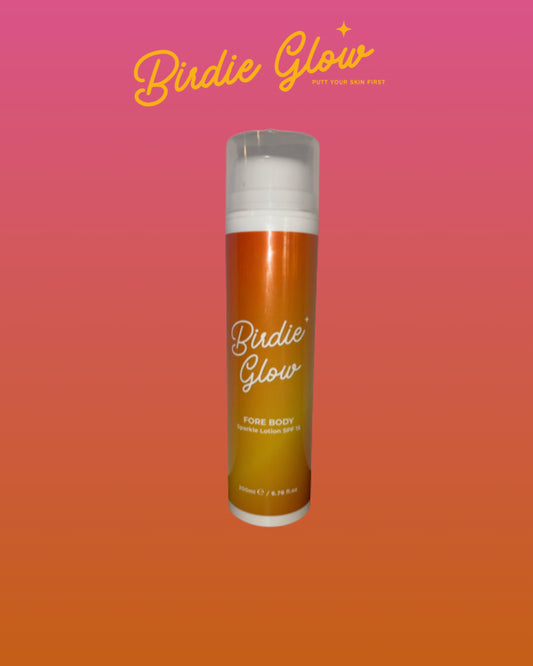 Birdie Glow Fore Body Sparkle Lotion SPF 15
