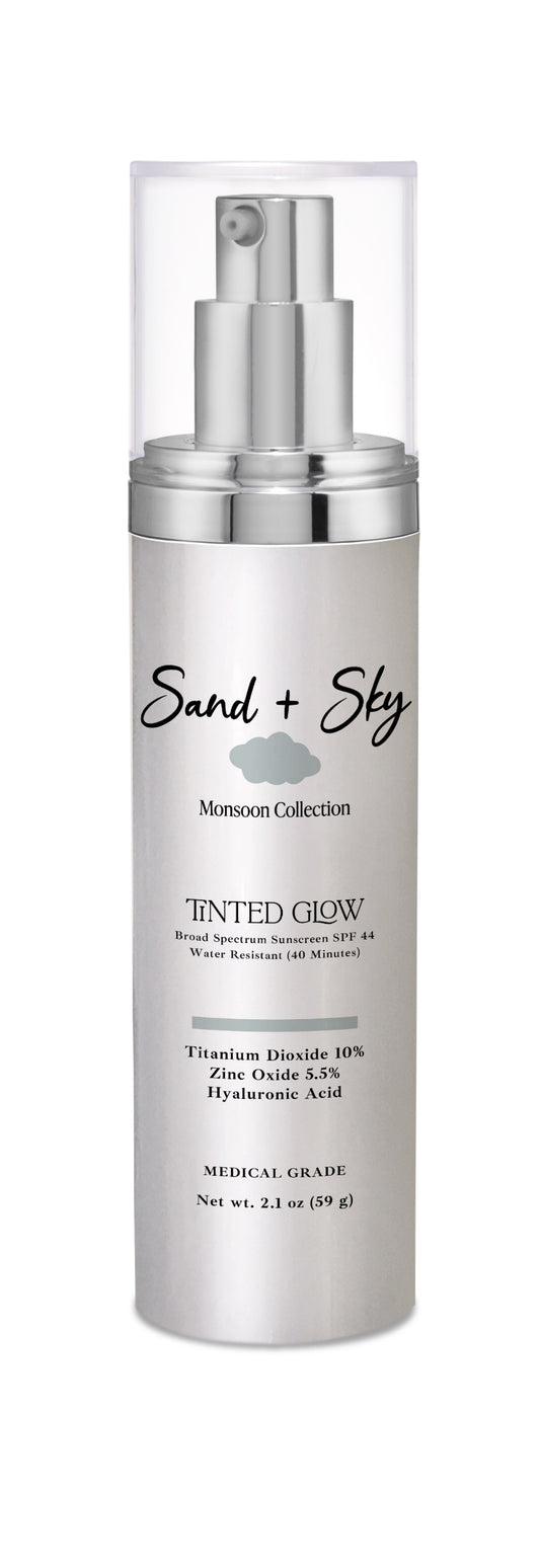 Sand + Sky Tinted Glow Broad Spectrum Sunscreen SPF 44